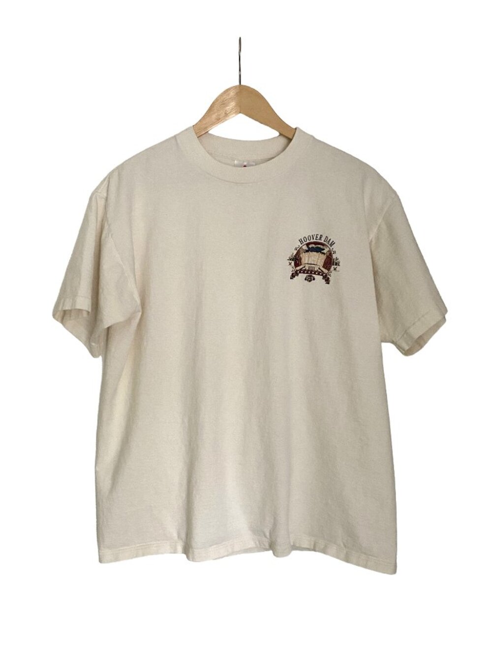 Vintage Hoover Dam Graphic T-Shirt - Size Large